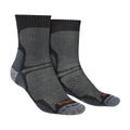 1 Pack Mens Hiking Ultralight T2 Merino Wool Crew Socks