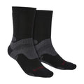 1 Pack Mens Hiking Midweight Merino Wool Boot Socks
