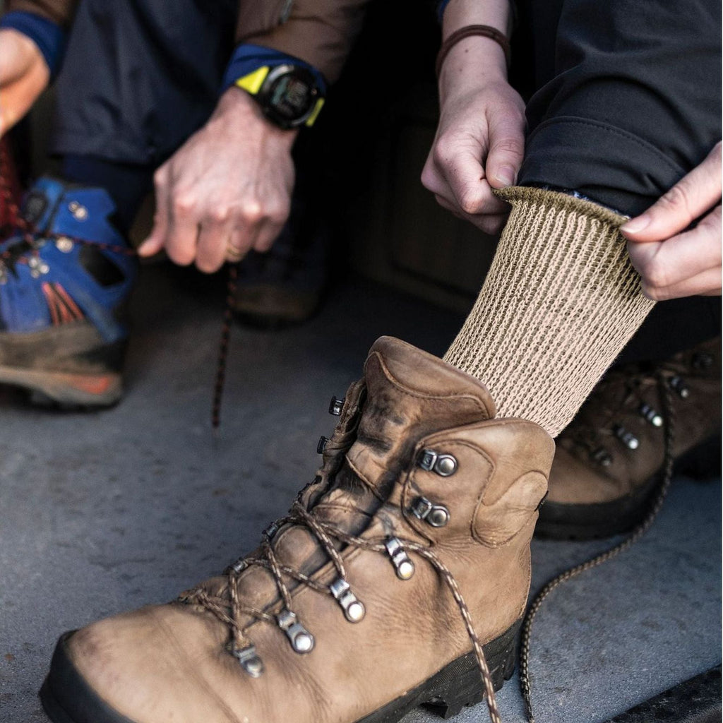 1 Pack Mens Hiking Lightweight Cotton Coolmax Boot Socks