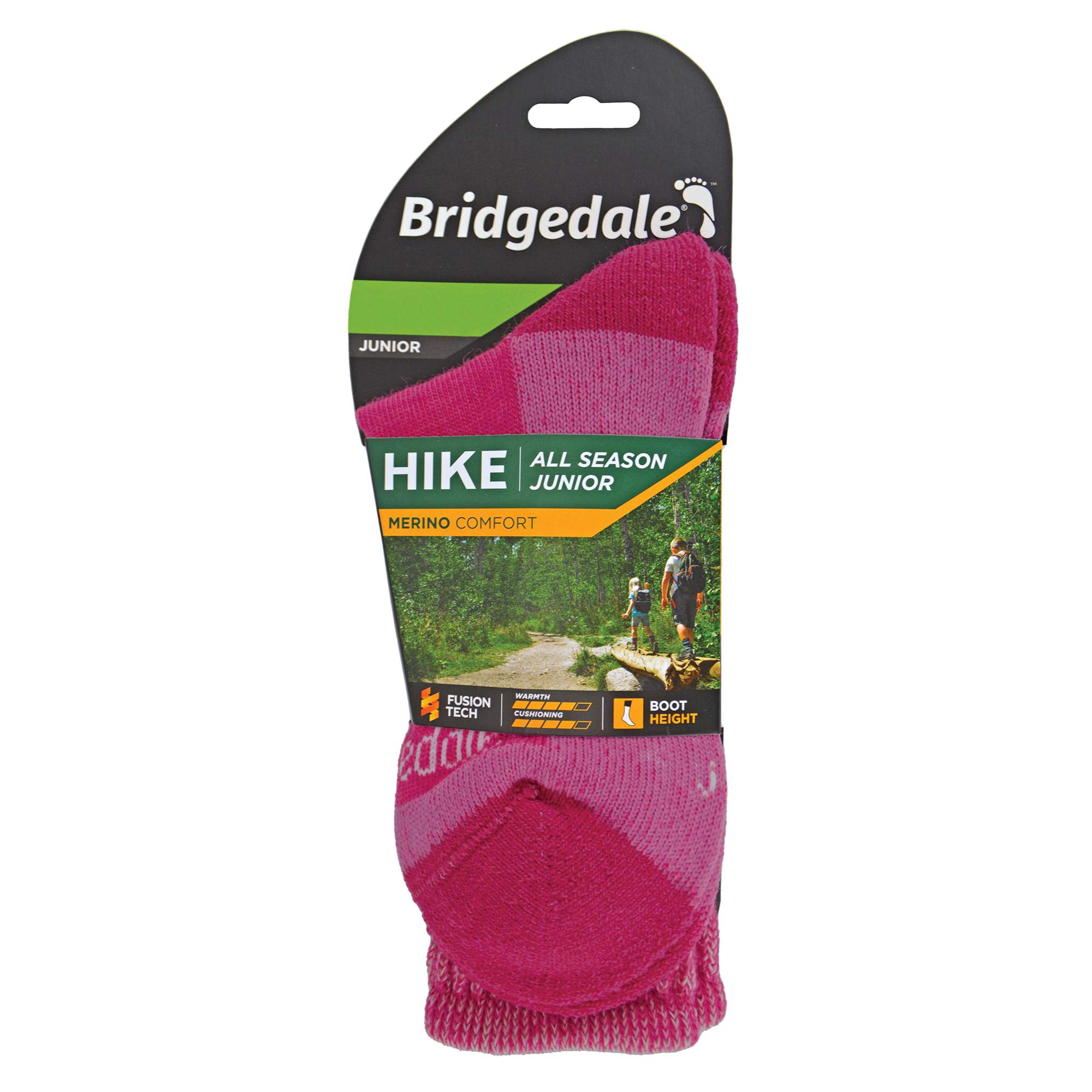 1 Pack Kids All Season Merino Wool Boot Socks
