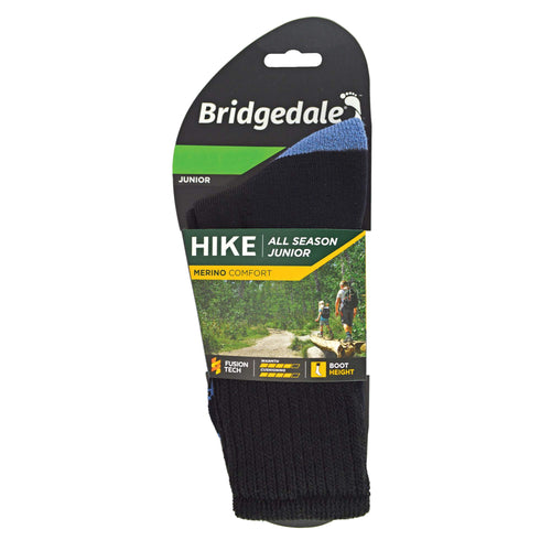 1 Pack Kids All Season Merino Wool Boot Socks