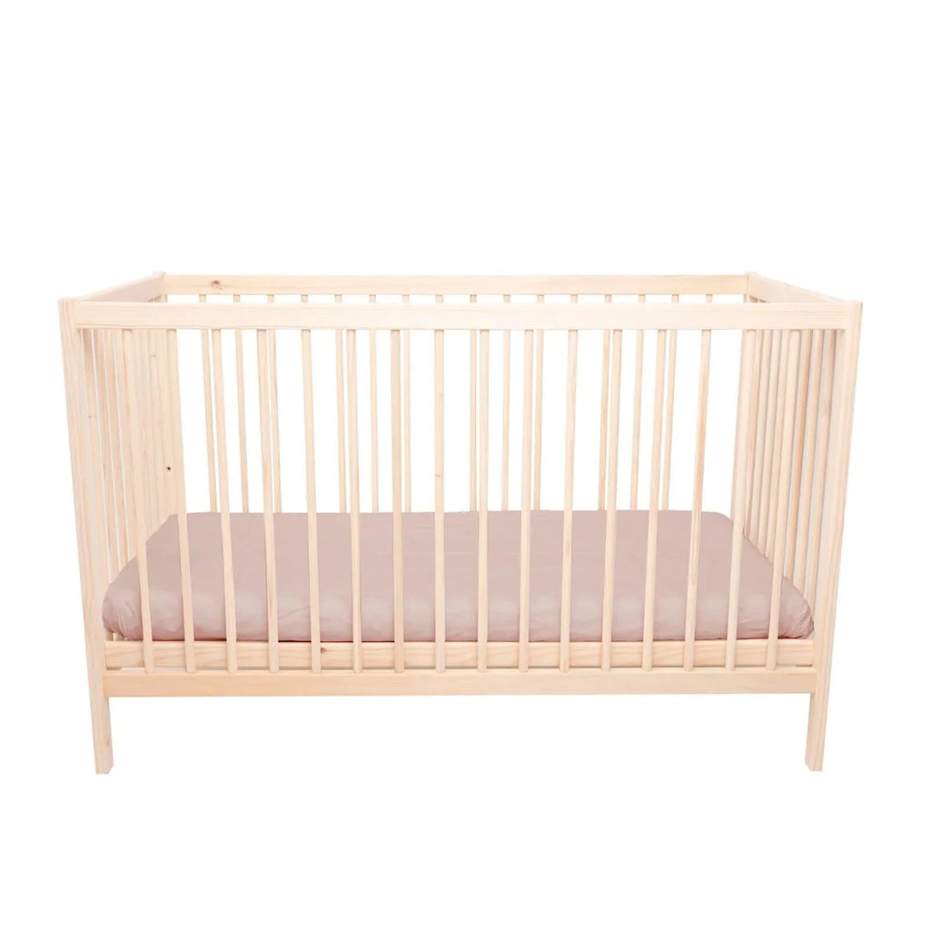 Kukka Natural Wood 2-Level Cot 70x140