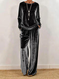 Stylish Minimalist And Relaxed Fit Womens Long Sleeve Suit