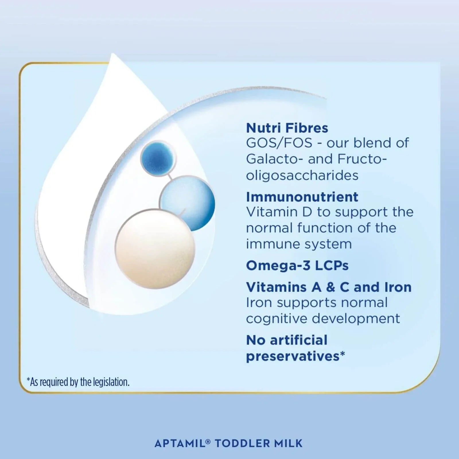 Aptamil 3 Growing Up Milk Formula 1-2 years 800g