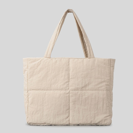 Women's Large-capacity Nylon Feeding Cotton Handbag