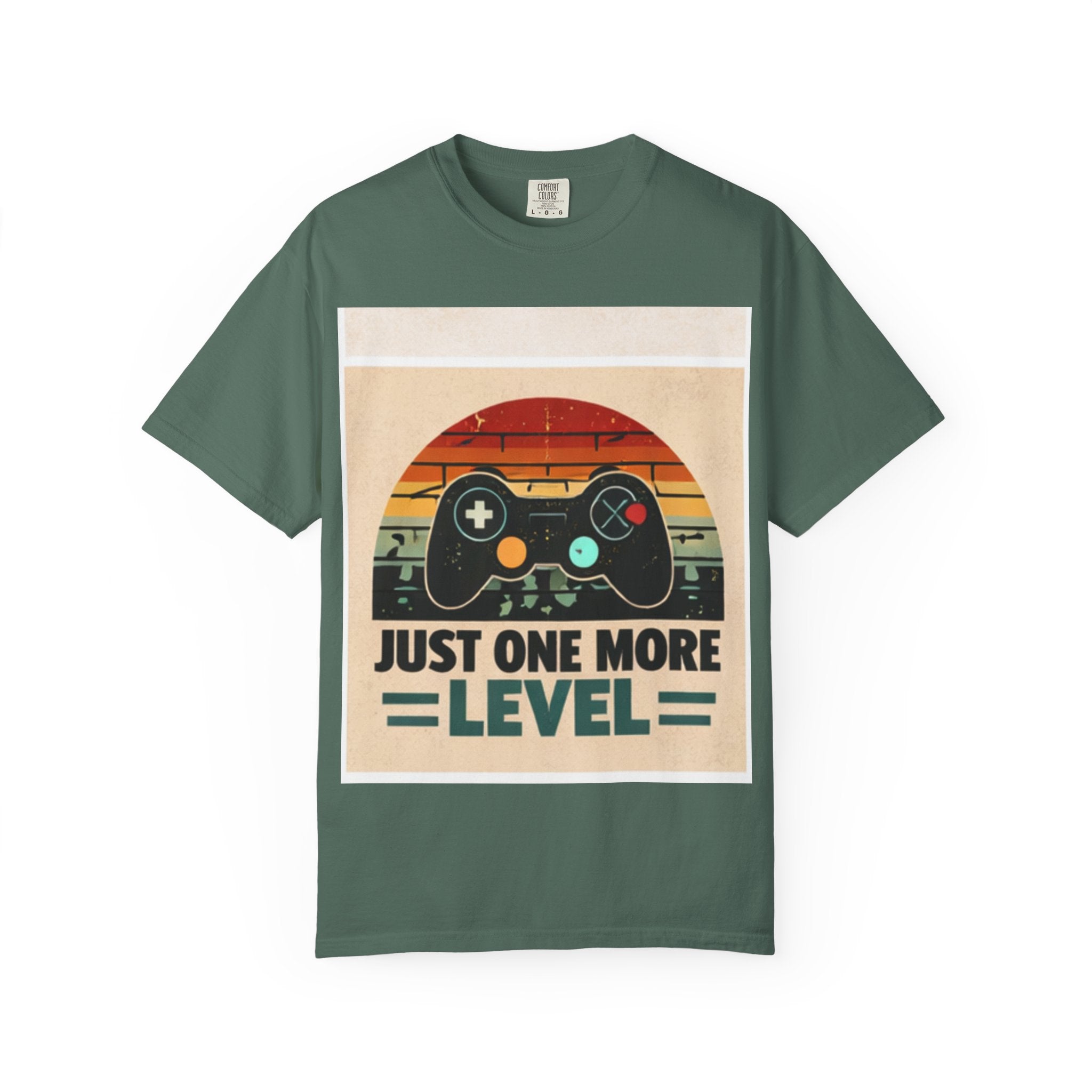 Retro Video Game Controller Just One More Level T-Shirt | Gamer Tee
