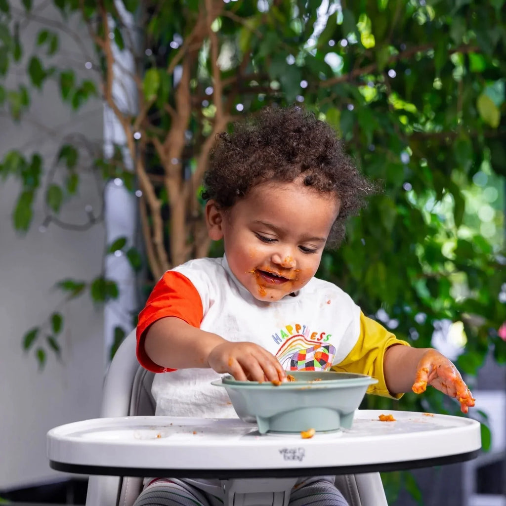 Vital Baby Nourish Power Suction Bowl - Natural Berry