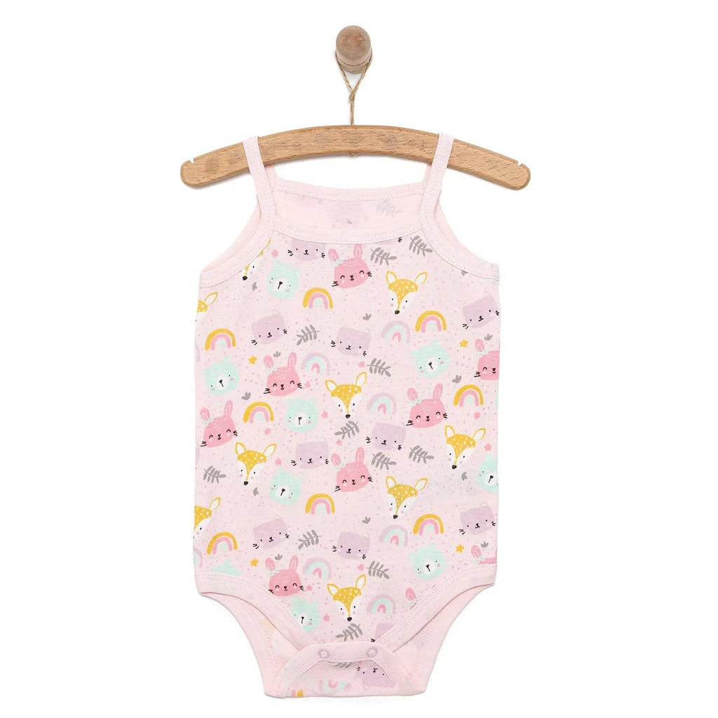 HelloBaby Girl Athlete Bodysuit - Pink