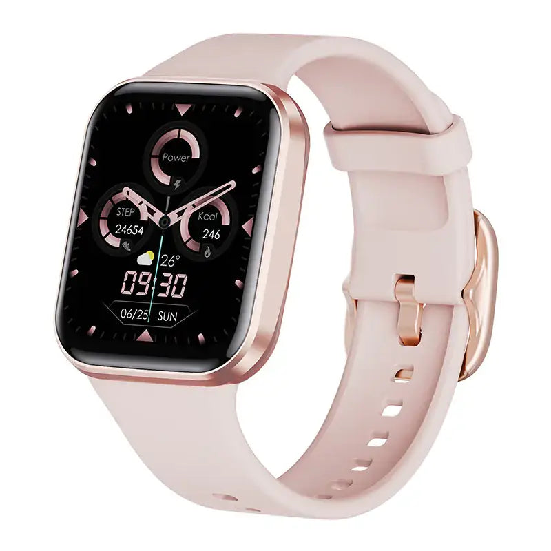 Waterproof Smart Fitness Watch – Heart Rate, Step, and Sleep Tracker (Unisex)