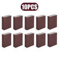 10Pcs Nano Sponge Magic Erasers Carborundum Removing Rust Cleaning Sponge Brush Kitchen Pot Dish Rust Removal Emery Clean Rub