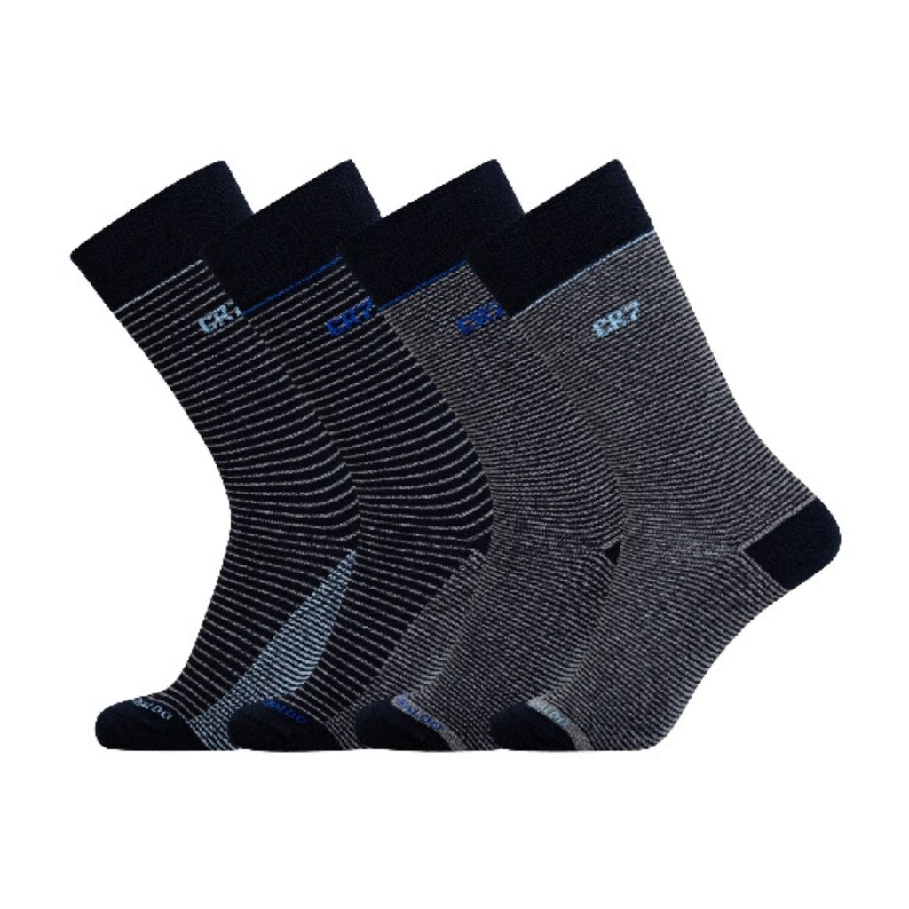 4 Pack Mens Super Cosy Cotton Socks in a Gift Box