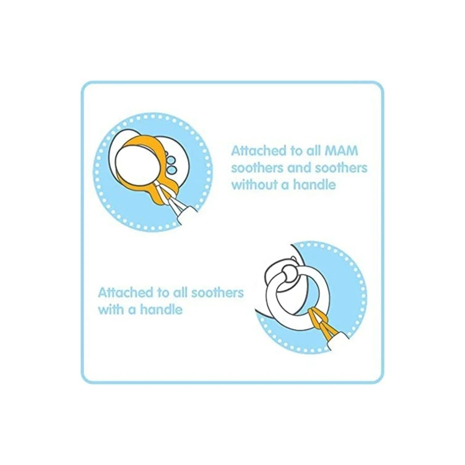 MAM Clip Double Set Assorted