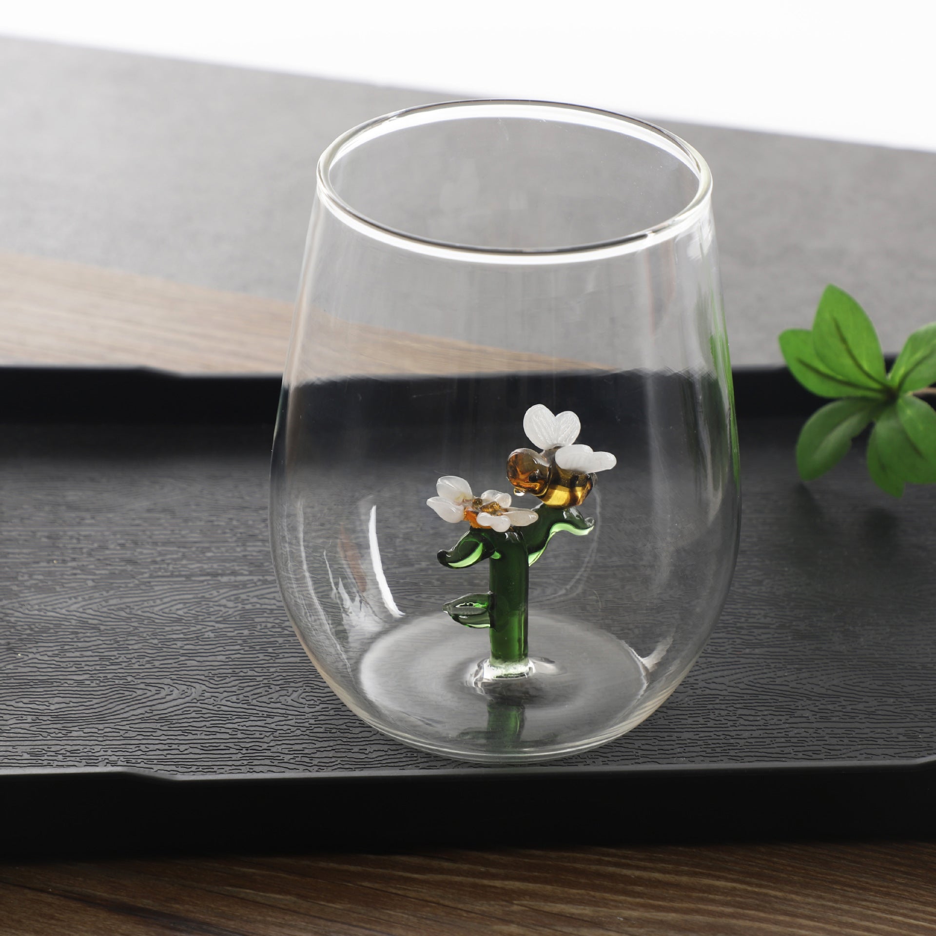 Creative High Borosilicate Glasses Christmas Tree