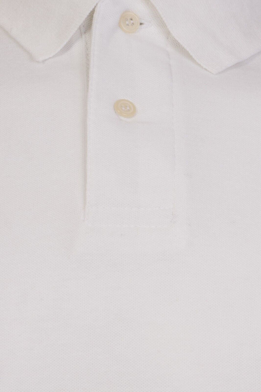 Mens Long Sleeve Polo Shirt Casual Top 2 Button Collared Pique Lightweight