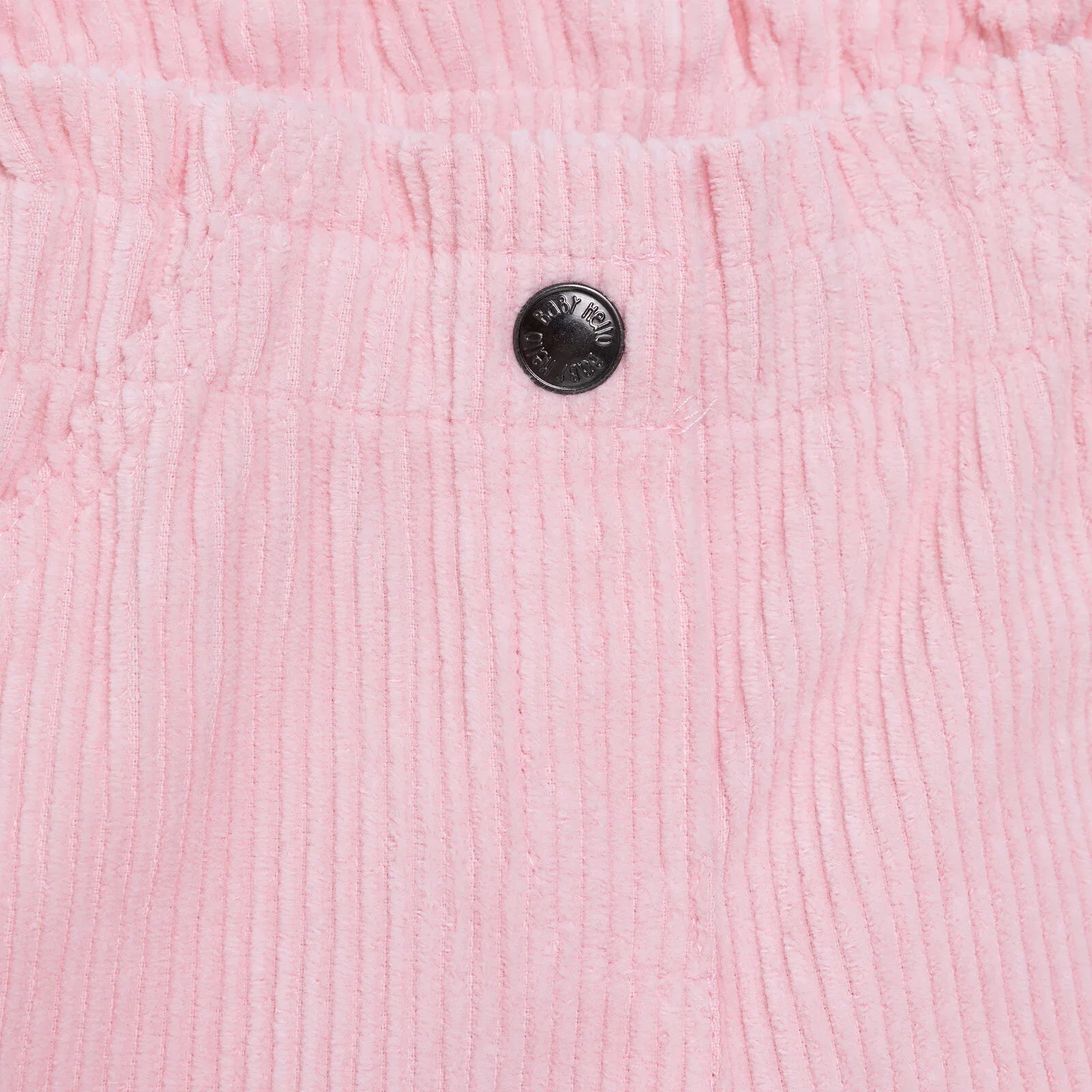 HellloBaby Velvet Trousers - Powder