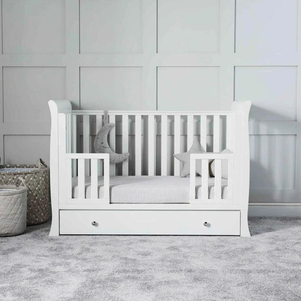 Ickle Bubba Snowdon 4-in-1 Mini Furniture Set Fibre Mattress 3 pcs - White