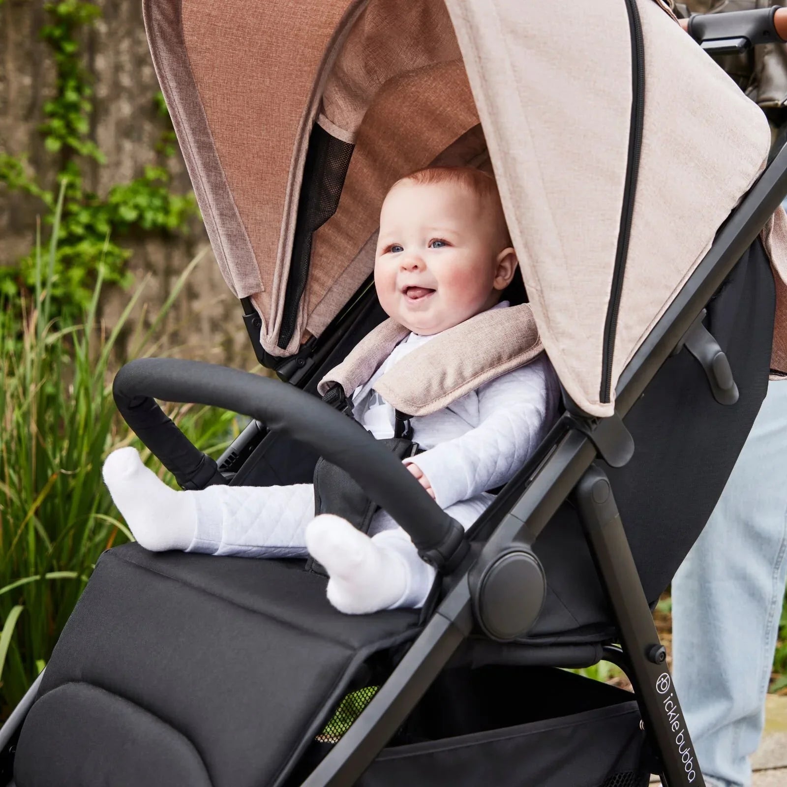 Ickle Bubba Stomp Stride Stroller - Midnight