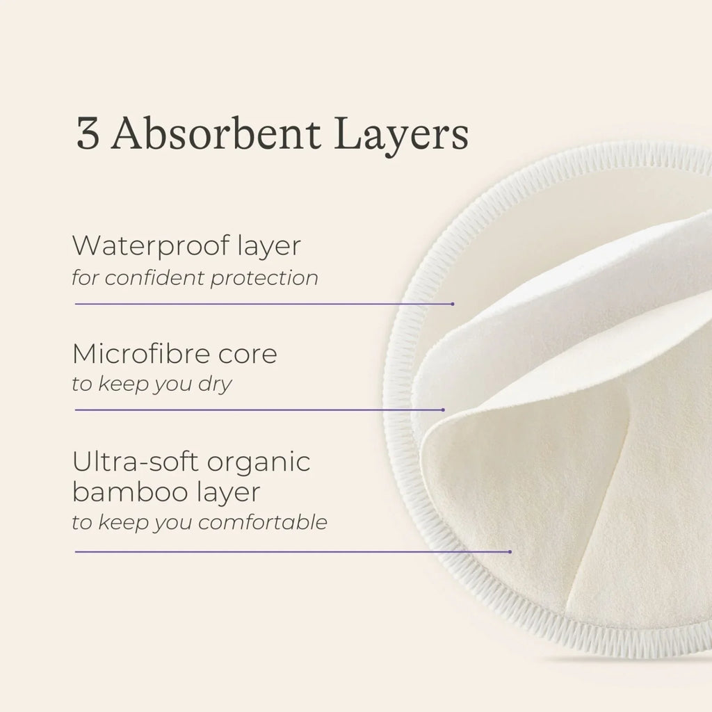 Lansinoh Washable Nursing Pads 4 pcs