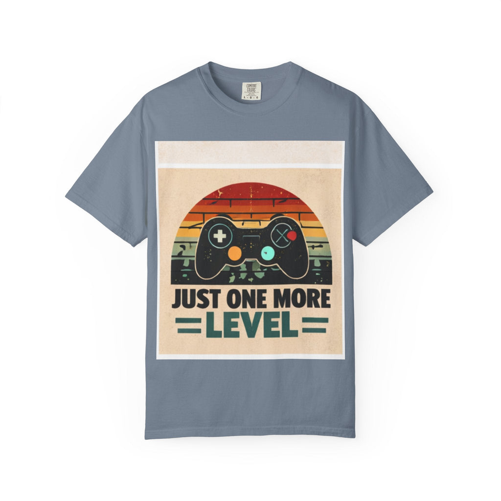 Retro Video Game Controller Just One More Level T-Shirt | Gamer Tee