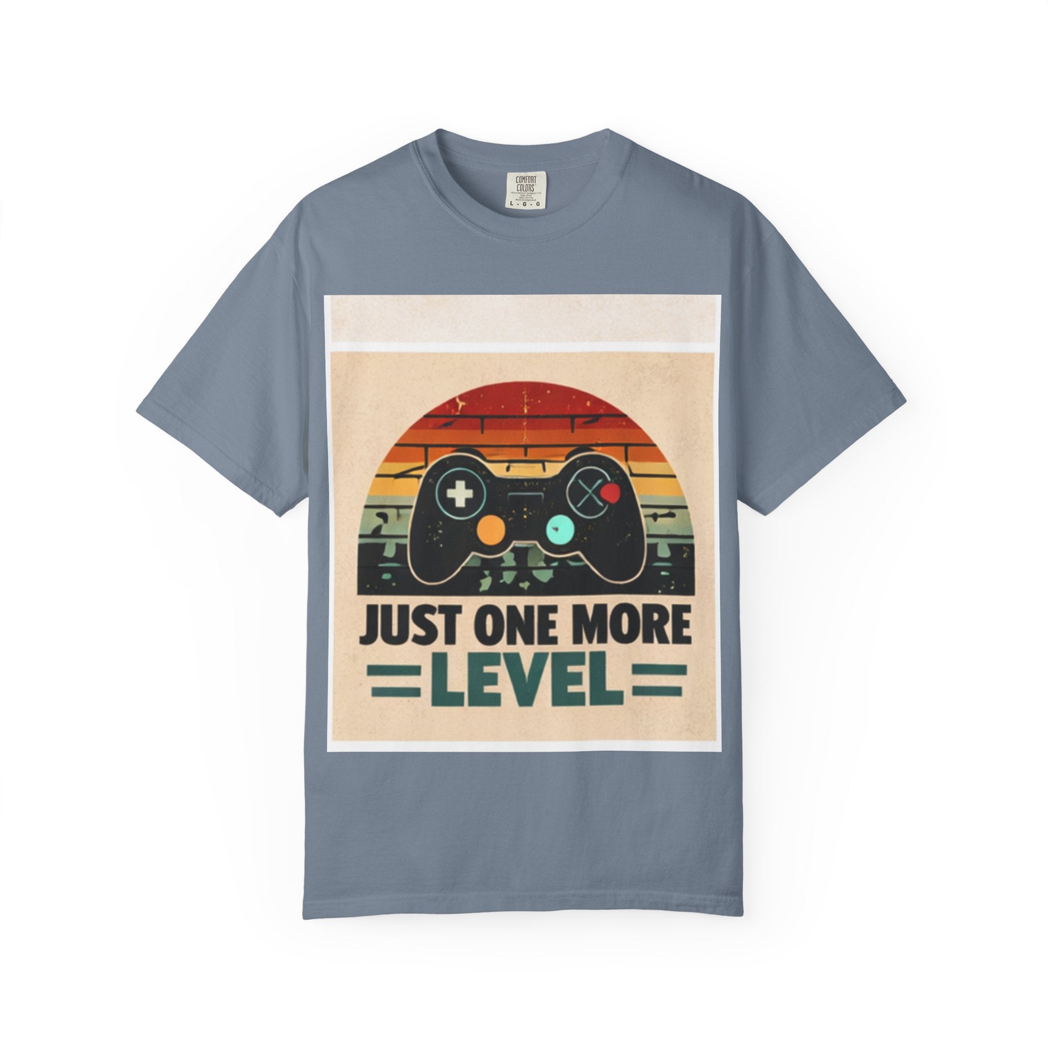 Retro Video Game Controller Just One More Level T-Shirt | Gamer Tee