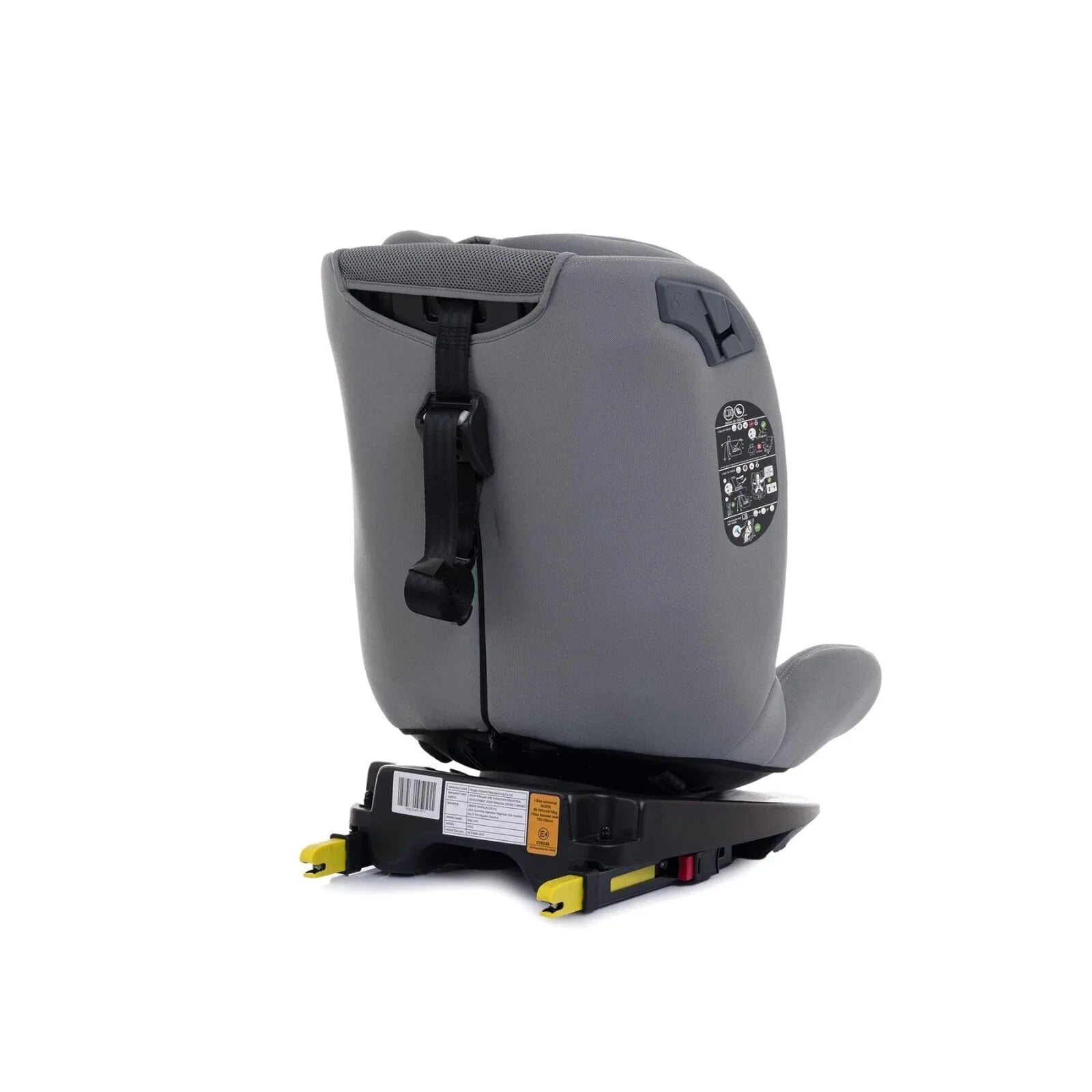 baby plus Pixi i-Size Group 0+/1/2/3 (Birth to 12 Years) Car Seat - Grey
