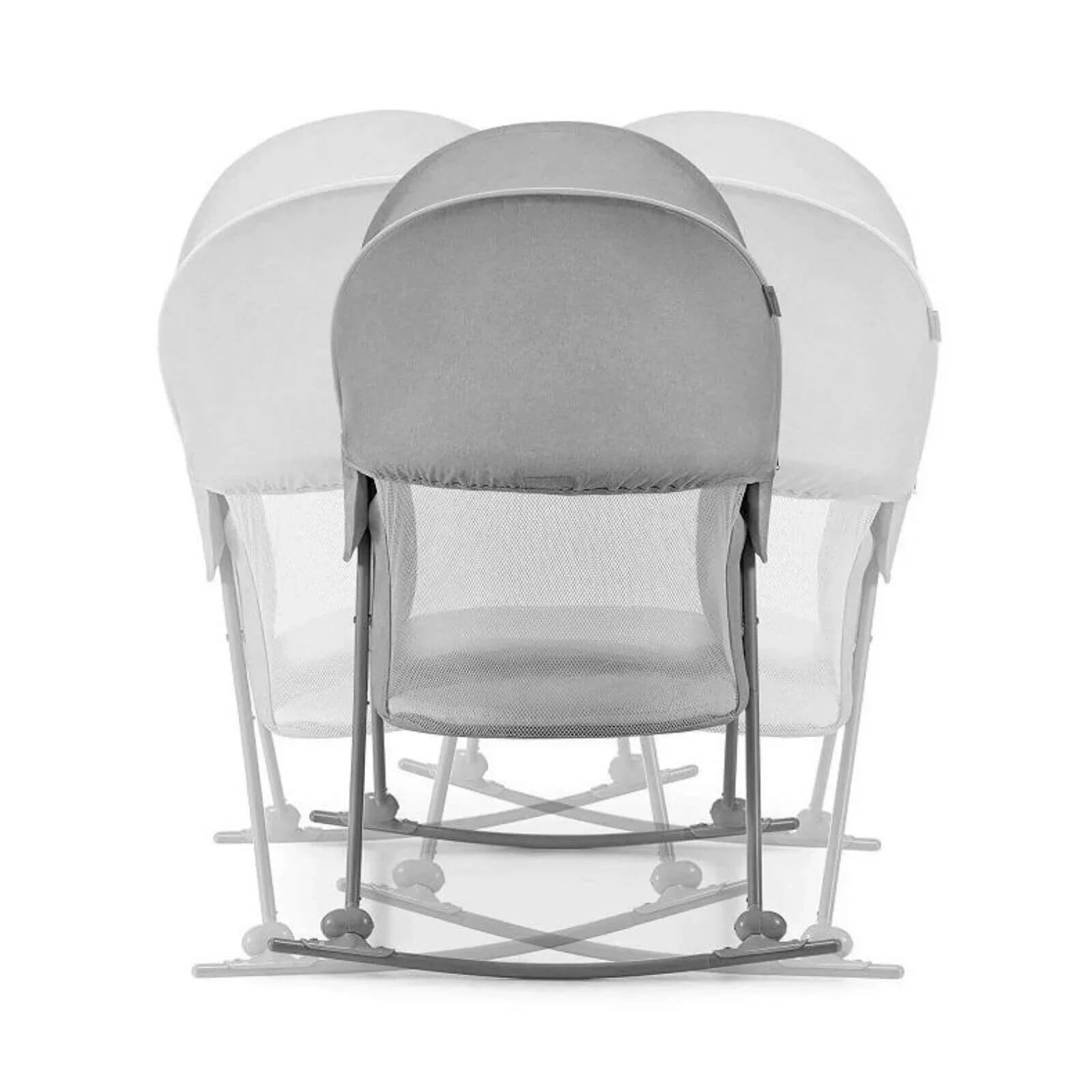 Kinderkraft Lovi 3 in 1 Baby Crib - Grey