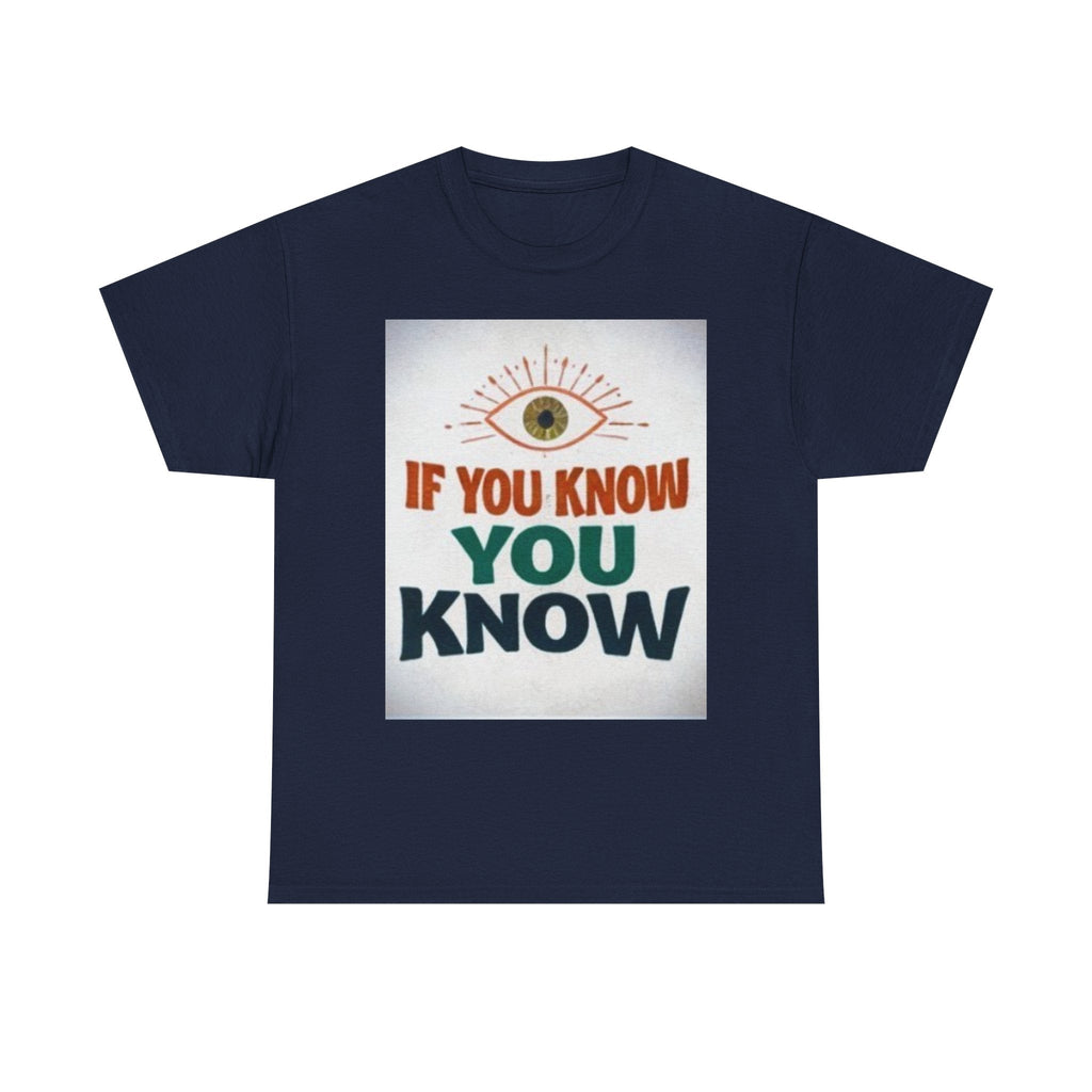 If You Know You Know Retro Eye Tee | Vintage Graphic T-Shirt