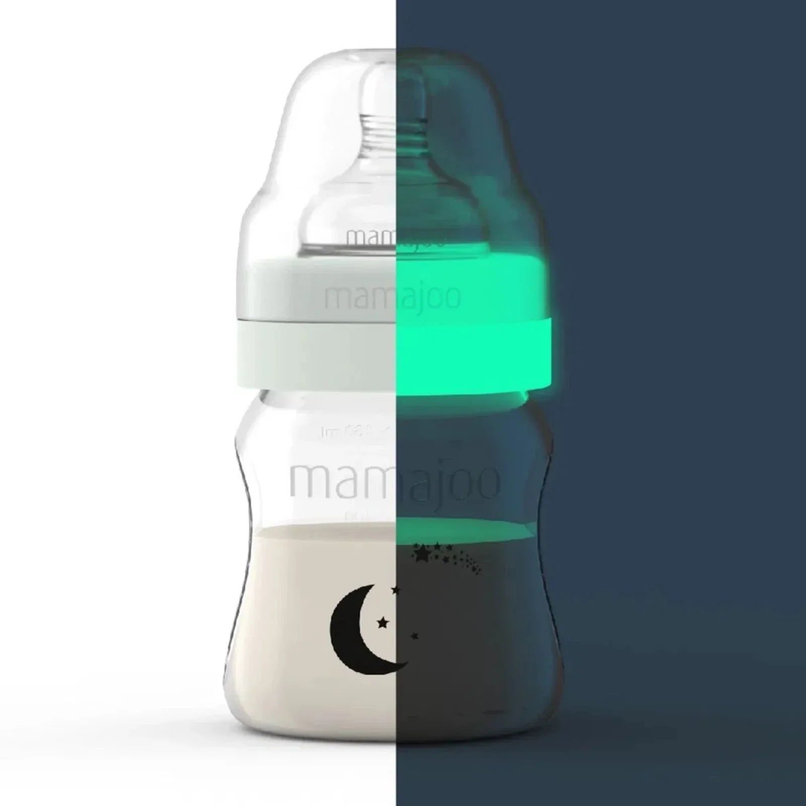 Mamajoo Anti-Colic Glow PP Baby Bottle 0+ Months 160ml
