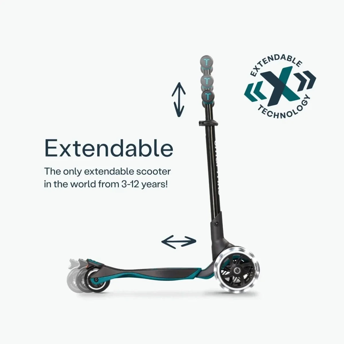 smarTrike Xtend Ride On Scooter 1-12 years