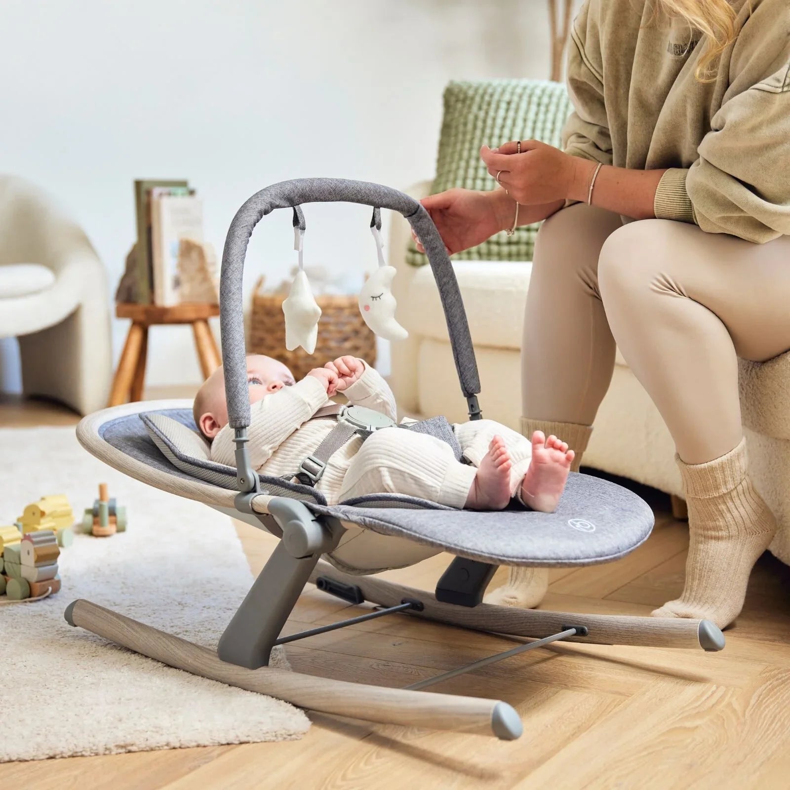 Ickle Bubba Stella Rocker - Grey