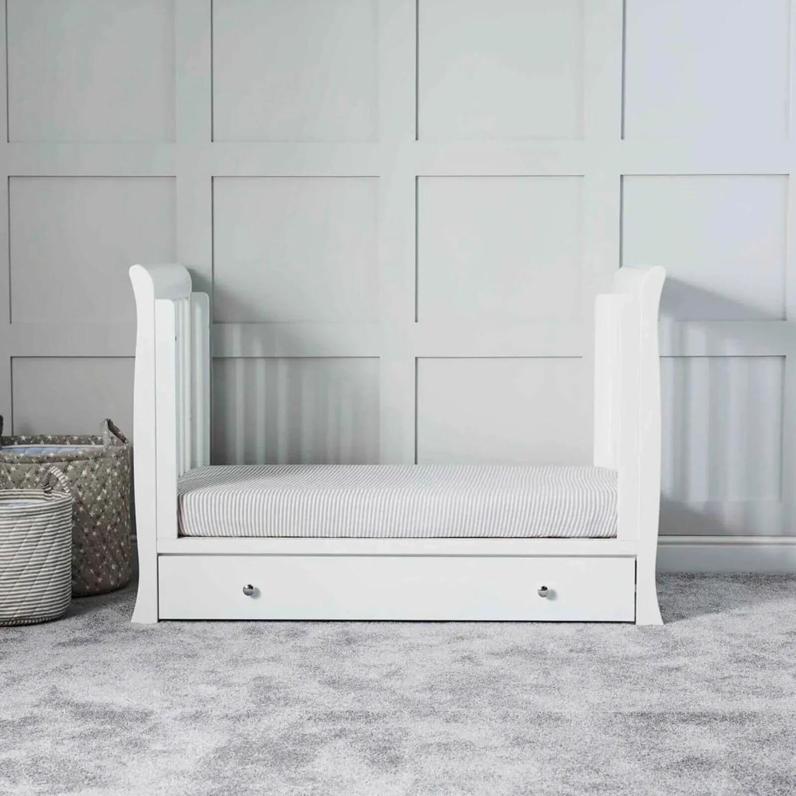 Ickle Bubba Snowdon 4-in-1 Mini Furniture Set Fibre Mattress 2 pcs - White