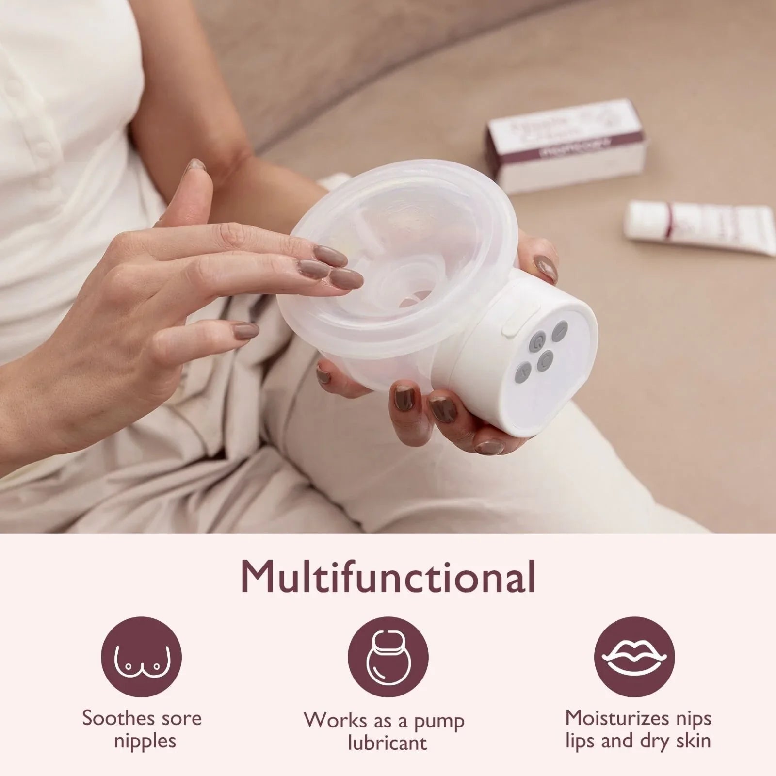 Momcozy 100% Natural Nipple Cream for Breastfeeding 40gr