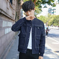 Men’s Slim Fit Trucker Jacket – Casual Spring/Autumn Coat