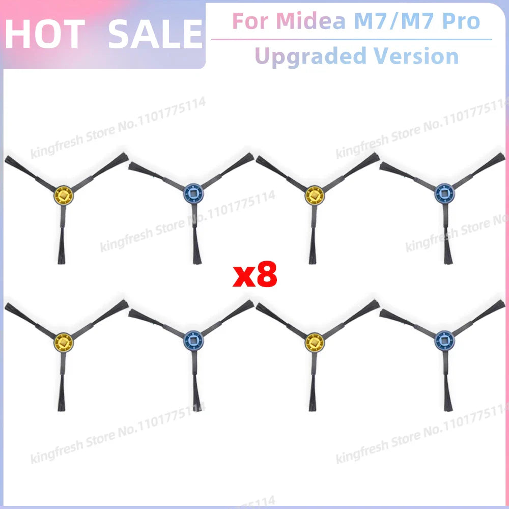 Fit For ( Midea M7 / M7 Pro / M7 EVO, Eureka NER700 ) Vacuum Parts Main Roller Side Brush Hepa Filter Mop Cloth Accessories