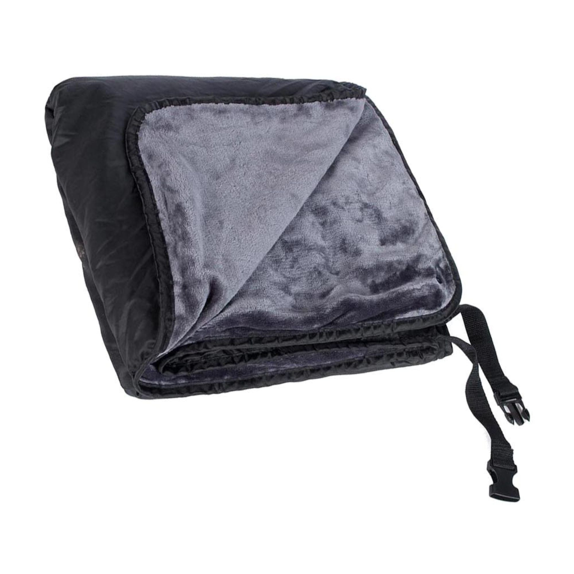 Soft Fleece Outdoor Camping Picnic Blanket with Waterproof Backing in Bag