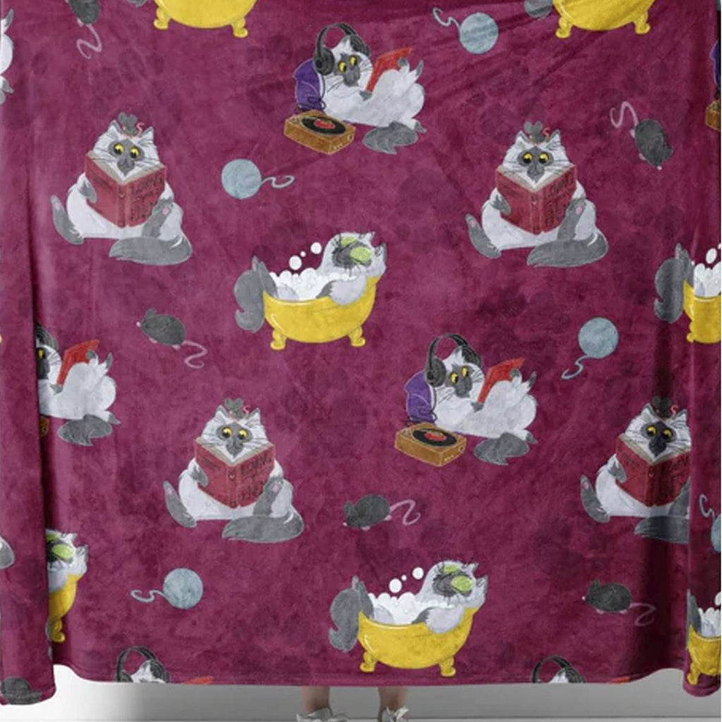 Cuddly Soft Fleece Blanket for Pets & Cold Weather