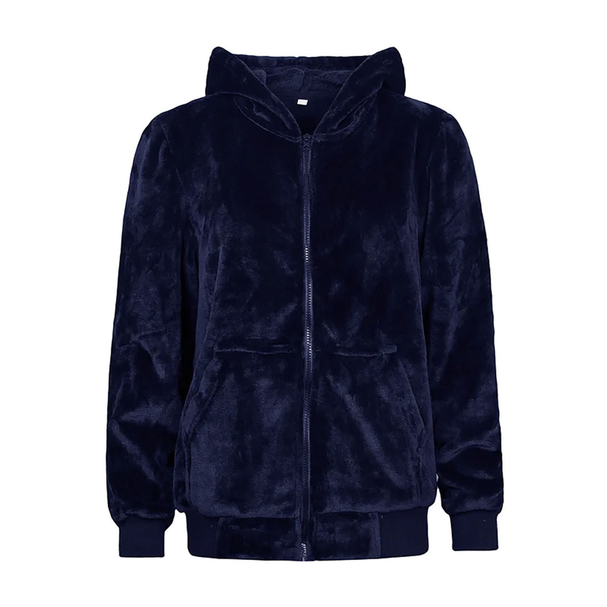 Mens Zipped Soft Warm Fleece Jumper for Winter