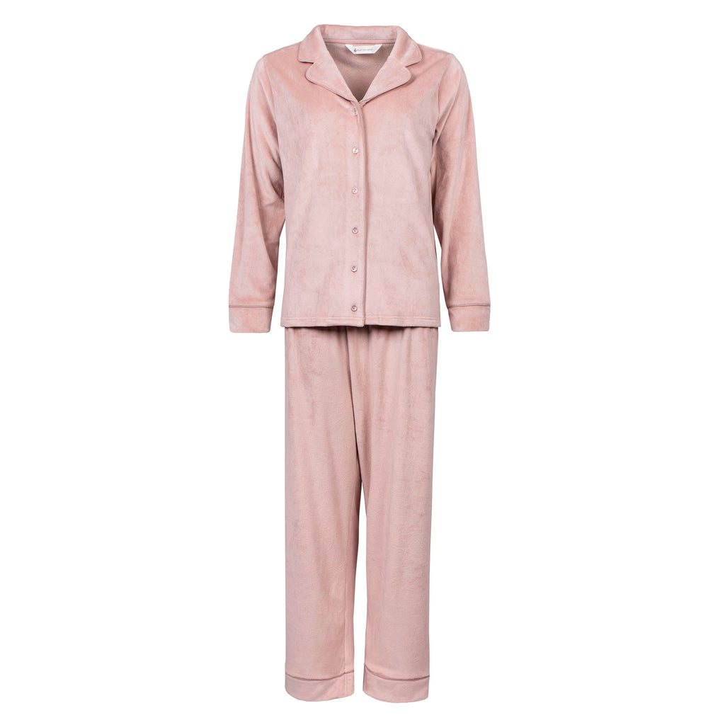 Ladies Winter Cosy Pyjamas Thermal Soft Nightwear Set For Women