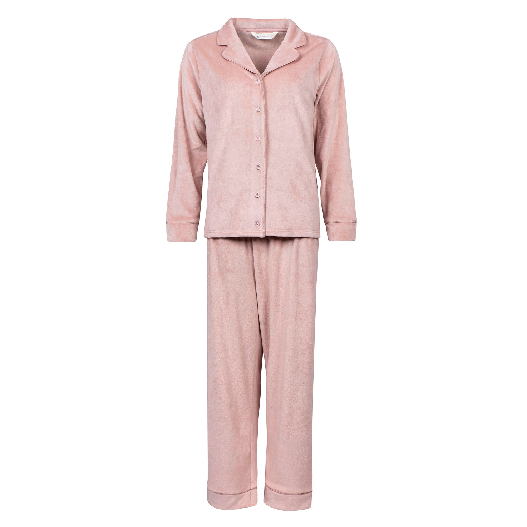 Ladies Winter Cosy Pyjamas Thermal Soft Nightwear Set For Women