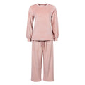 Ladies Winter Loungewear Comfy Set Soul Warming Thermal Pink Pyjama Set