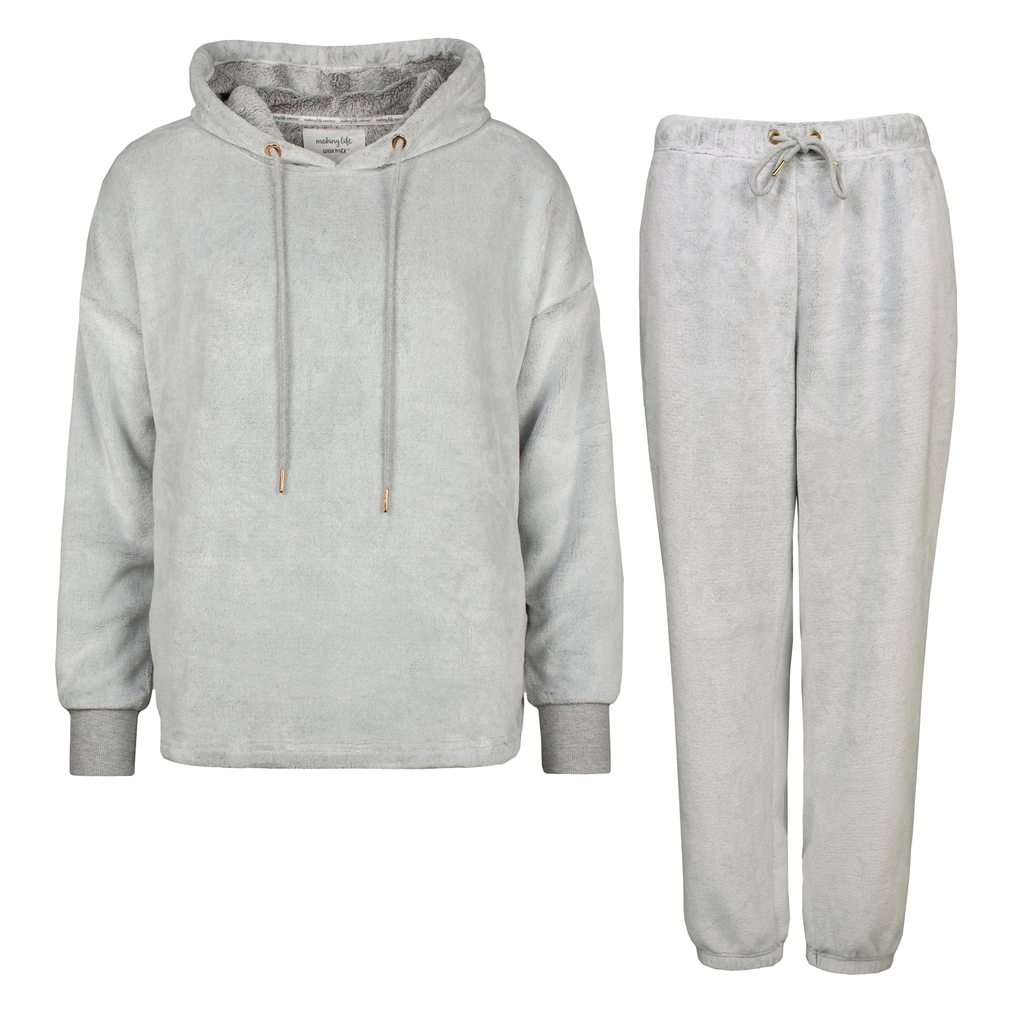 Ladies Thermal Tracksuit Set with Soft Top & Bottoms for Winter
