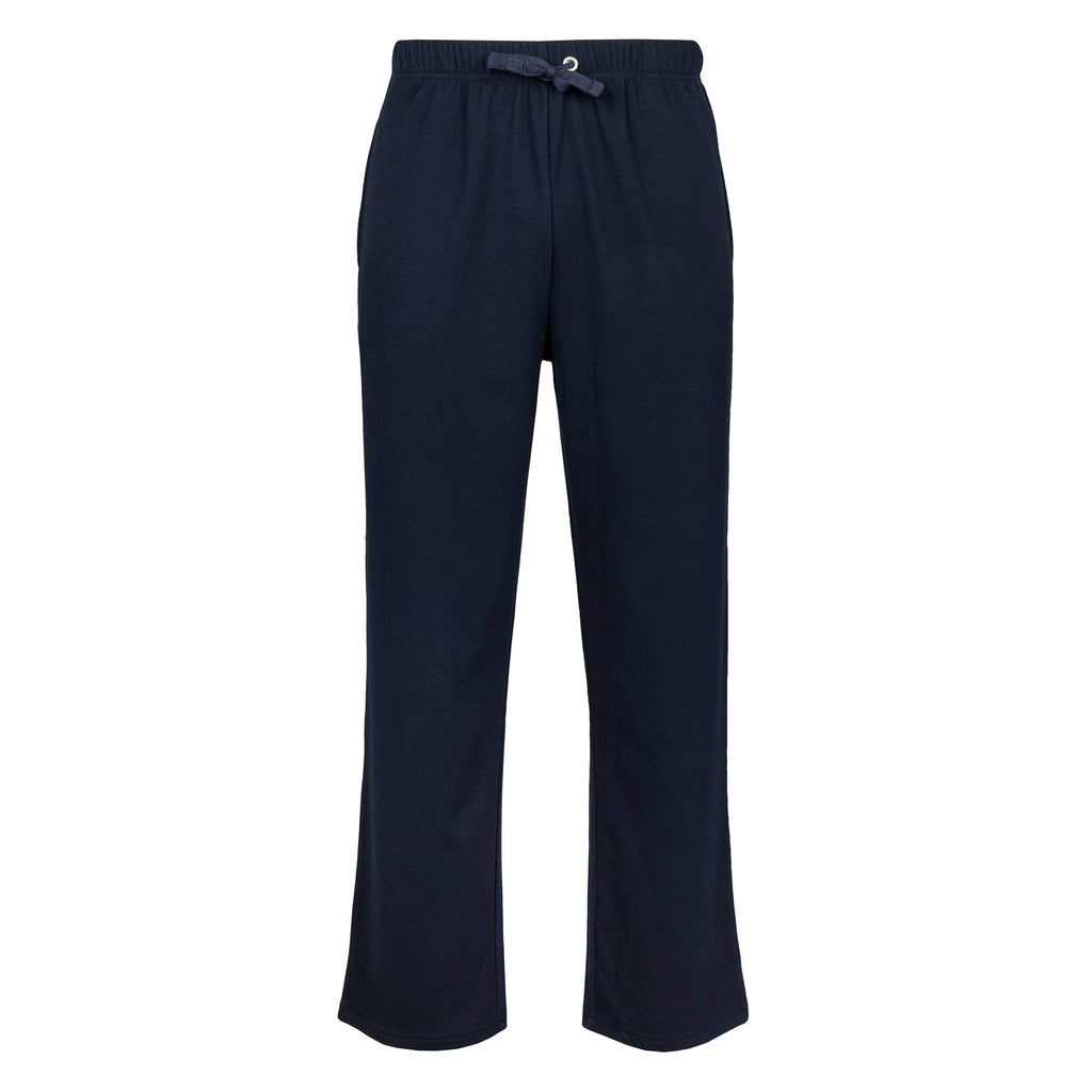 Mens Thermal Lounge Bottoms with Elastic Waist for Warm & Comfortable Wear