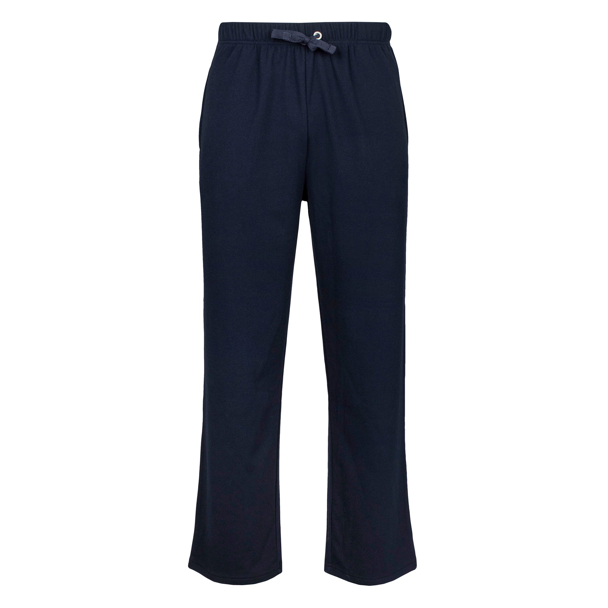Mens Thermal Lounge Bottoms with Elastic Waist for Warm & Comfortable Wear