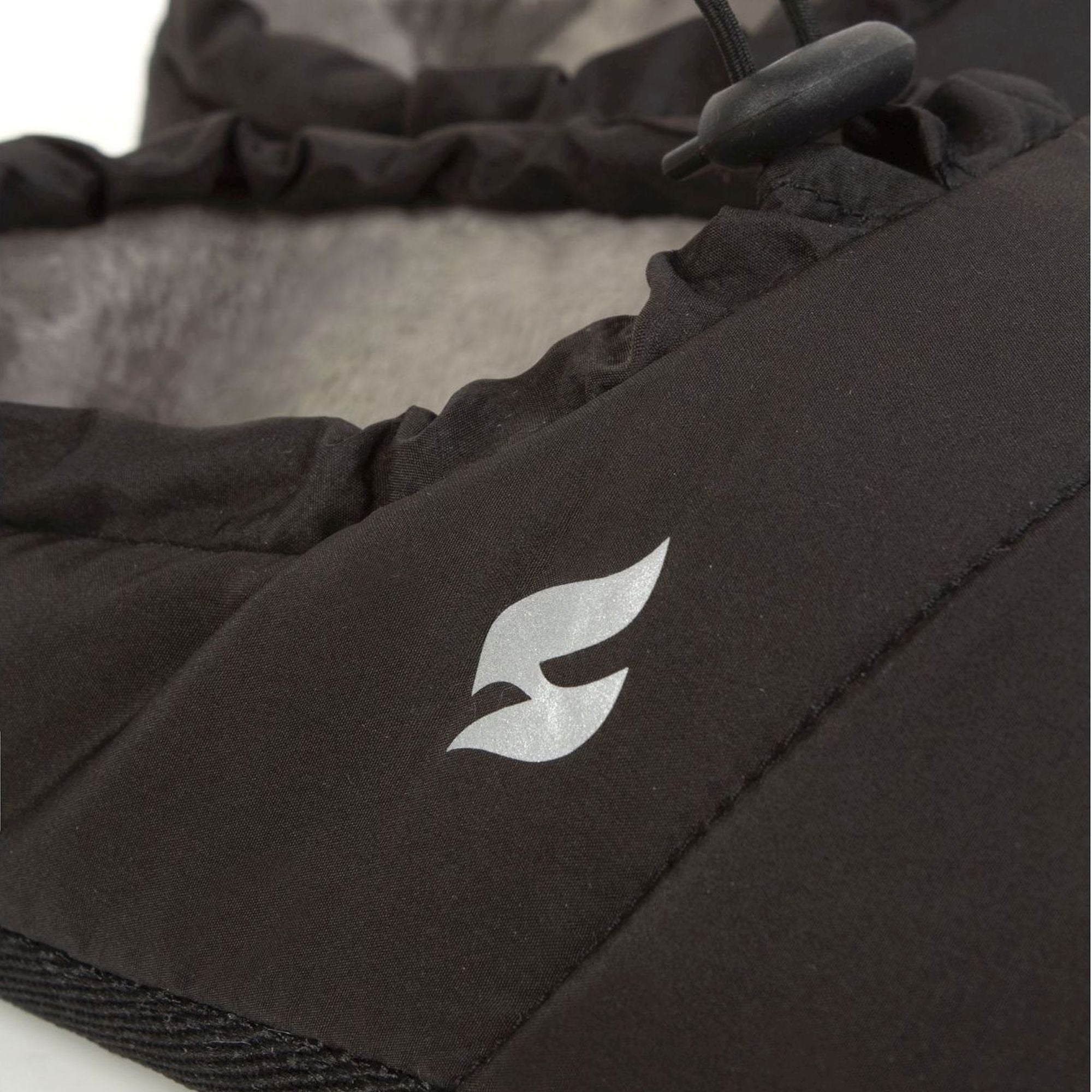 Ladies Cosy Winter Drawstring Slippers