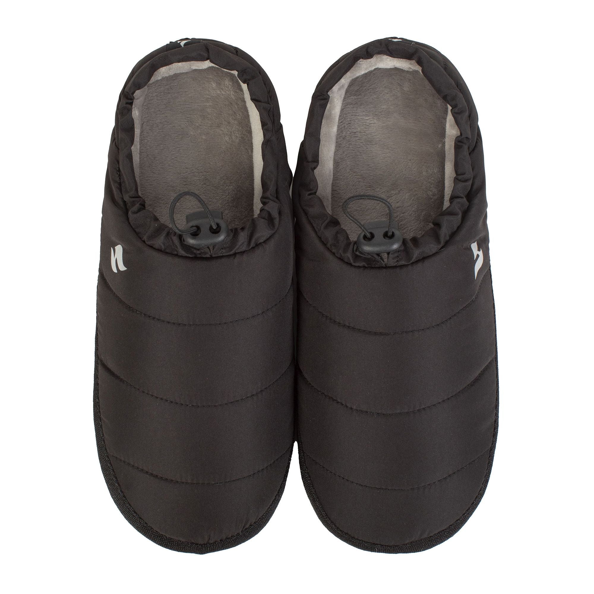 Ladies Cosy Winter Drawstring Slippers