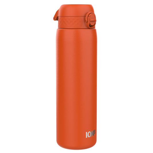 Leak Proof 1 Litre Water Bottle, Stainless Steel, Hearty Orange, 1L