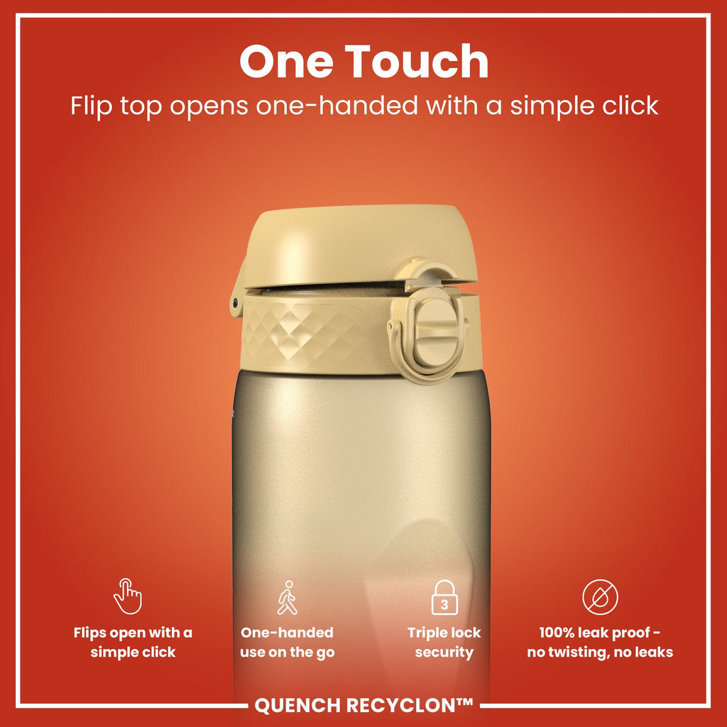 Leak Proof 1 litre Water Bottle, Recyclon, Desert, 1L