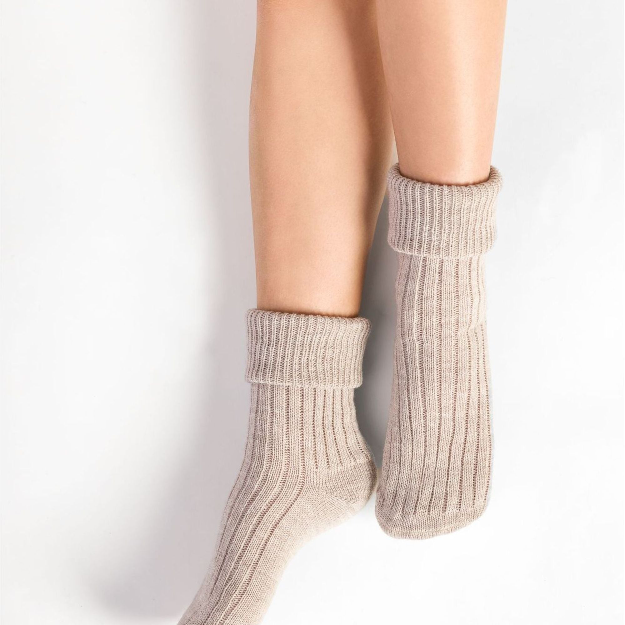 3 Pack Ladies Cosy Wool Bed Socks (2 Sizes)