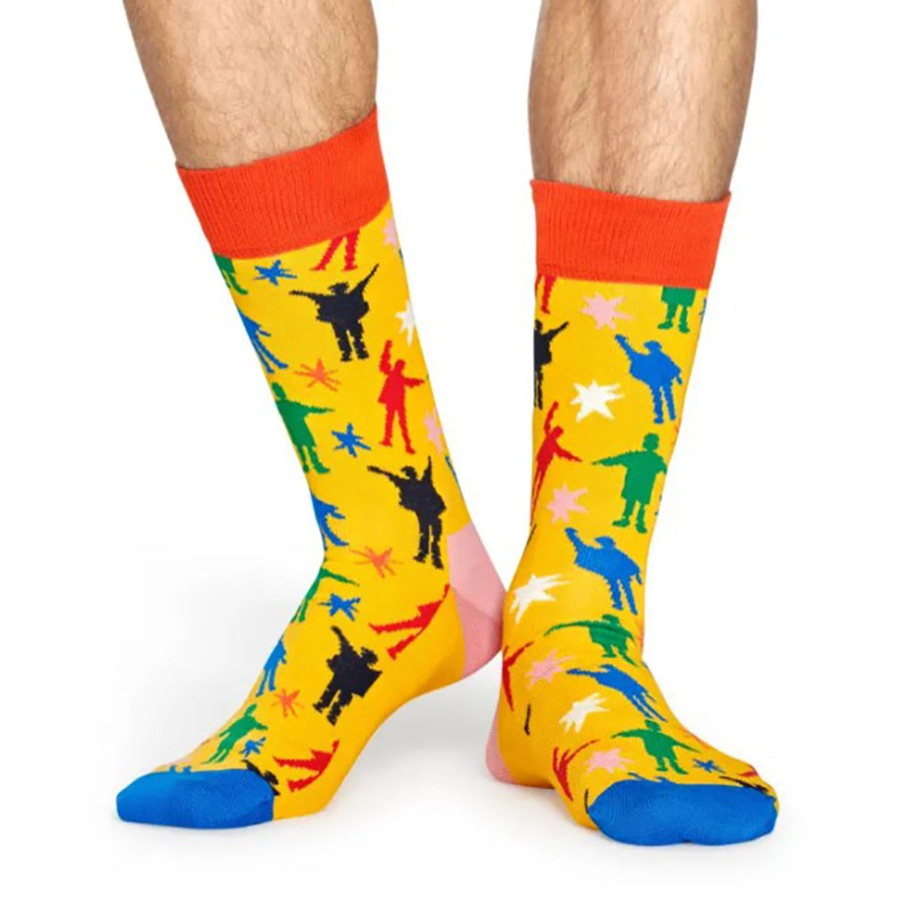 1 Pack Mens Official Licensed The Beatles Novelty Socks