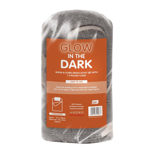 BED203 FLEECE SINGLE GLOW IN THE DARK
